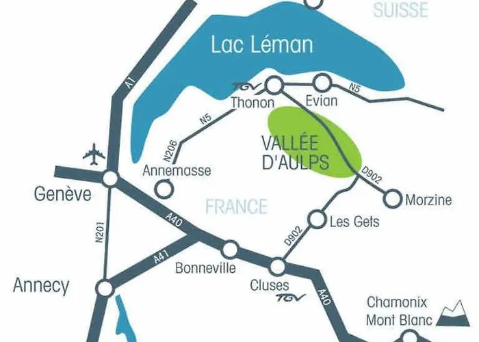 Duplex Avec Cheminee Et Vue Montagne Le Biot